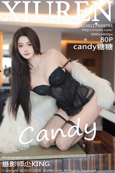 [XiuRen]高清写真图 2025.01.17 No.9781 Candy糖糖 黑丝美腿