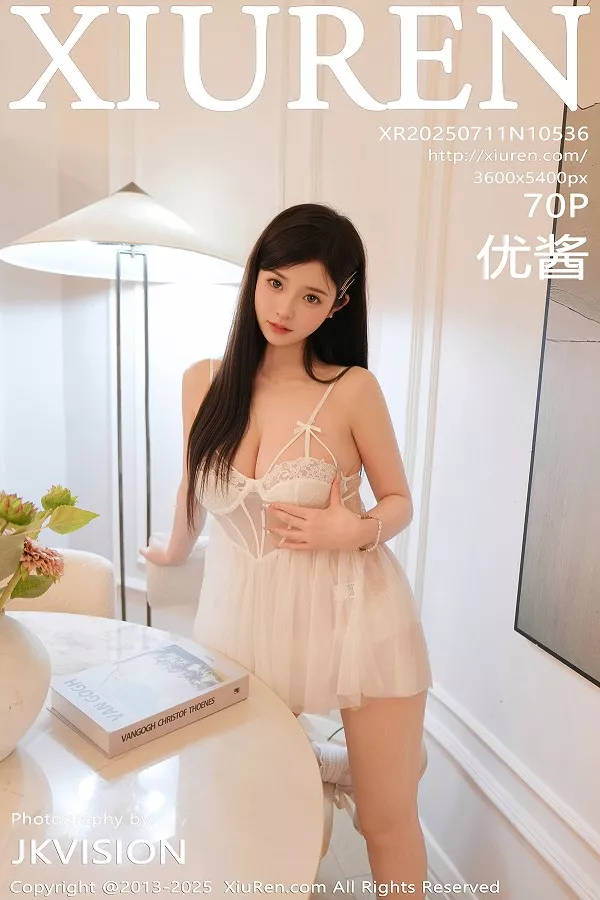[XiuRen]高清写真图 2025.07.11 No.10536 优酱 白色吊带