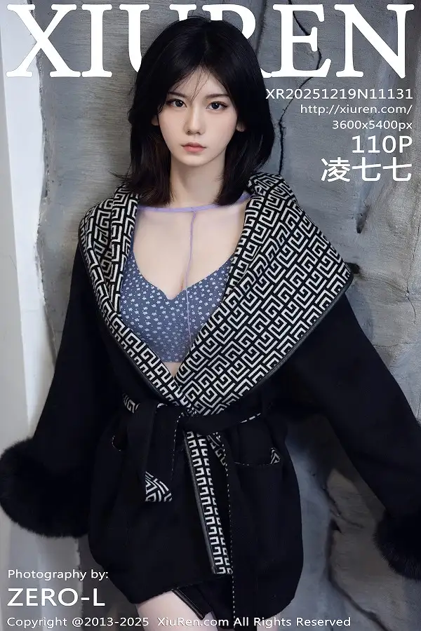 [XiuRen]高清写真图 2025.12.19 No.11131 凌七七 紫色连体丝袜