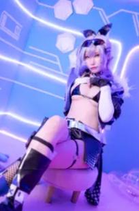 [Cosplay] Atsuki あつき 崩坏星穹铁道银狼流萤兔女郎性感角色扮演写真