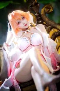 是夙卿呀 - 长离泳装 Cosplay写真 极品白嫩女神性感角色扮演