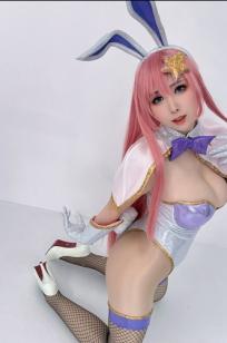 [Cosplay] 桃色れく Reku Momoiro - 米娅 Quiet Night 兔女郎性感角色扮演写真
