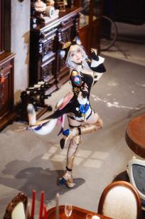 瓜希酱 - 崩坏 星穹铁道 赛飞儿 室内复古写真 性感美腿极品Cosplay