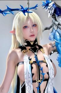 水淼aqua - 芙露德莉斯 Fleurdelys 二次元奇幻角色扮演性感冷艳自拍