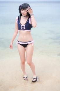 (Cosplay) Natsume Tsunari 夏目つなり - Formidable’s Double Assault [238P] 海边泳装Cosplay写真 萌系性感沙滩比基尼