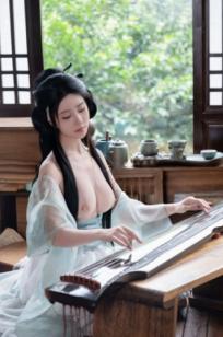 年年 - 浣溪沙 古风薄纱大尺度私房写真 极品女神性感诱惑