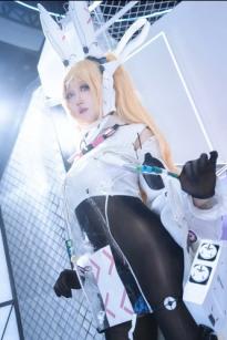 焖焖碳 - 交错战线 莉普斯 展会科技风二次元Cosplay写真