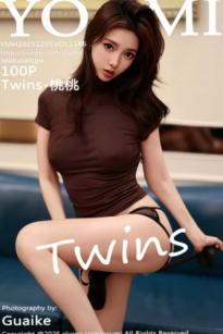 YouMi尤蜜荟-1186-Twins-桃桃：职场制服诱惑，知性黑色西装OL御姐，绝美黑丝长腿，气质女神高清写真