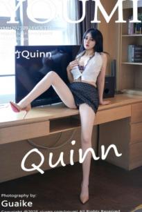 YouMi尤蜜荟-1169-凯竹Quinn-白衬衫波点短裙紫蕾丝内衣-室内高清写真-性感诱惑女神-无圣光大尺度