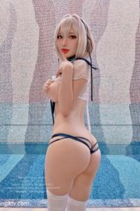 Fantasy-Factory 小丁Ding 特别版自拍写真，清纯校服美少女居家私房日常，甜美可爱萌系写真集 (2021.09)