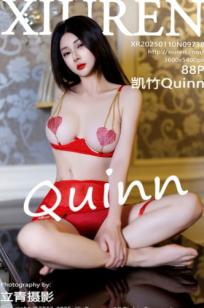 秀人网-9738-凯竹Quinn-红色性感战衣勾魂私房大片-2025.01.10-无圣光诱惑写真