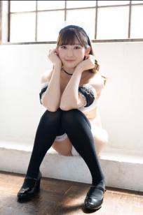 [Minisuka.tv] Asami Kondou 近藤あさみ - Secret Gallery Stage1 - 清纯甜美风，身穿白色女仆风格内衣的私房角色扮演写真，治愈系居家美学。