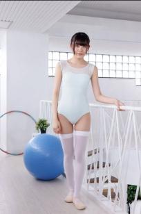 [Minisuka.tv] 大空りま (Rima Ozora) - 纯白连体衣过膝袜装扮，舞蹈室青春治愈系写真