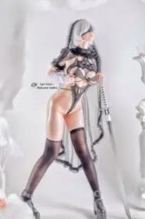 Hokunaimeko北乃芽子 - 2B Bride 极品黑纱新娘角色扮演 唯美二次元高颜值视觉盛宴