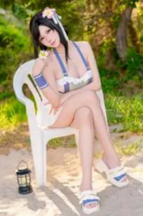 咬一口兔娘 - 2025泳装限定作：蒂法海边假日风情，夏日白皙比基尼与角色扮演写真，极致动人 [80P]