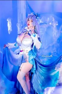 Tiny Asa - Cantarella [81P] 完美COS大尺度私房写真, 极致诱惑角色扮演, 冷艳蓝调梦幻视觉, 傲人身材全展示