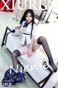 XiuRen秀人网Vol.8637-小薯条nienie-图书馆学妹制服诱惑-白衬衫格子裙黑丝大尺度私房-2024.05.31