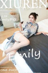 秀人网8587：Emily尹菲水墨旗袍诱惑，白色蕾丝私房大尺度写真，极致美腿视觉盛宴