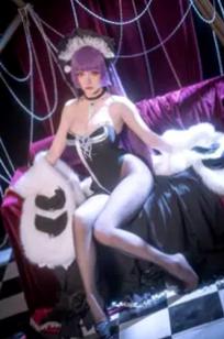 星之迟迟 - 碧蓝航线塔什干COSPLAY，性感连体衣配丝袜，精致室内棚拍，撩人神情还原度极高 [57P]