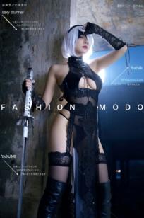 YouMi尤蜜-2021.10.26-何嘉颖-《机械姬2B》极致性感COS、二次元战斗女神、皮革蕾丝诱惑、冷艳绝美视觉大片