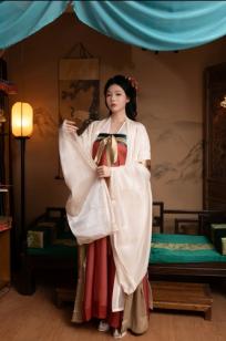 陆萱萱与安然古风私房写真：唯美古装闺蜜诱惑，展现绝色韵味[105P]