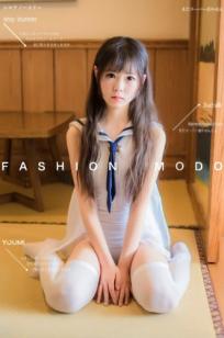 YouMi尤蜜-2021.04.27-向小圆《死库水软妹》清纯日系少女写真，白色连体泳衣，制服诱惑，灵动萝莉清新居家风格