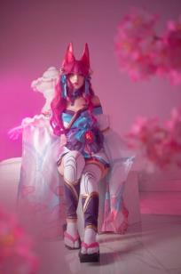 Ulichan - 阿狸灵花祭COSPLAY，梦幻二次元风格，极致诱惑大尺度私房照，展现绝美身材与性感魅力 [53P]