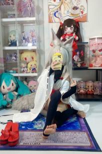 白栎Shirly - 朝凪 Asanagi 二次元动漫风cosplay狐耳萌娘手办房私房写真