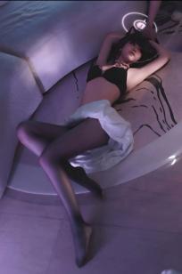 双木扶苏 - 蓝色档案杏山和纱Cosplay私房照，猫耳少女的甜美诱惑 [34P]