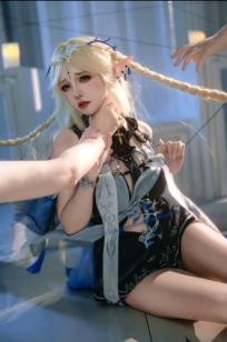 阿薰kaOri卡提希娅：精致精灵Cosplay幻想大片，空灵女神降临，极致性感角色扮演[133P]