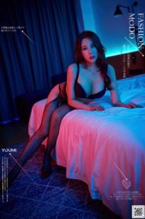 YouMi尤蜜-筱慧《暗夜妖姬》私房写真：霓虹光影下的极致诱惑，黑丝与绝美身材的视觉盛宴，无圣光大尺度大片
