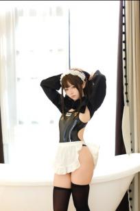 G44不会受伤 - 诗织：精致黑白女仆角色扮演，室内私房写真[33P]