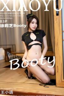 XiaoYu语画界-1089-徐莉芝Booty-黑色军装制服诱惑-黑丝美腿写真-私房摄影-2023.08.10