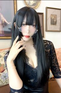 Money冷冷 - 黑色蕾丝私房写真，眼镜与黑丝的碰撞，御姐致命诱惑 [48P]
