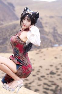 三水子东达山高海拔户外写真 玉玲珑旗袍古风COS演绎[54P]
