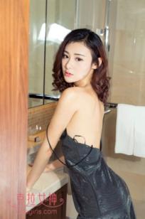 KelaGirls克拉女神-冉宝-《寂寞の挣扎》居家私房性感大尺度亮面短裙写真，身材曲线绝美诱惑