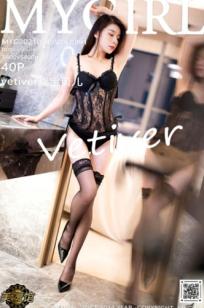 MyGirl美媛馆591期：Vetiver嘉宝贝儿杭州私房旅拍，性感蕾丝内衣配极致黑丝美腿，白嫩诱惑大尺度写真，妩媚动人，极品佳作。
