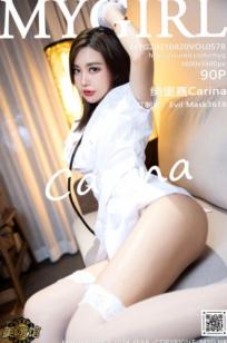 MyGirl美媛馆578期：绮里嘉Carina杭州旅拍，极致性感护士制服诱惑，镂空蕾丝内衣搭配白色长筒袜，演绎火辣角色扮演，无圣光写真大尺度呈现