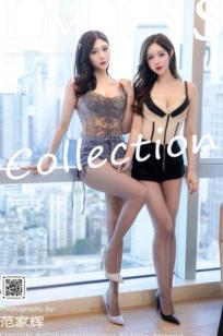 IMiss爱蜜社-627-Lavinia肉肉与LindaLinda私房内衣写真，性感姐妹花丝袜大片唯美诱惑