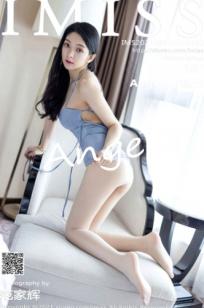 IMiss爱蜜社 563-小热巴：纯白蕾丝内衣私房写真，居家卧室慵懒诱惑，气质女神完美S曲线大尺度呈现