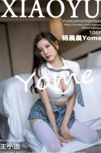 XiaoYu语画界-692-杨晨晨Sugar-学生制服主题格子裙超薄肉丝-2022.01.07 - 无圣光大尺度