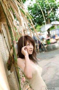 Graphis_Minori Hatsune 初音みのり 户外田园清新泳装写真 阳光活力运动女神气质 [47P]