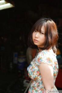 Graphis_篠原杏/筱原杏《Sweety》写真集，海边清新甜美少女，校服诱惑与性感魅力