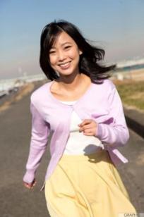 Graphis_Yume Takeda 竹田ゆめ写真，纯白内衣居家与湿发诱惑，清纯骨感女神初次登场[65P]