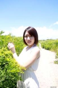 Graphis_菊川みつ葉 Mitsuha Kikukawa 私房写真清纯短发户外生活照