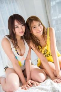 Graphis 松田美子 ＆ 樱萌子 双姝私房比基尼写真合集