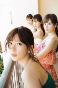 PB写真集_乃木坂46《极品正统清纯少女组合》日本偶像团体海滩泳装户外嬉水纯美写真集[118P]