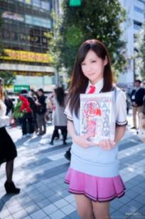電撃文庫《春の祭典》COSPLAY动漫萌妹合集：日系清纯校服美少女角色扮演高清写真
