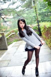 台湾正妹攸攸《台湾大学清新外拍》：初恋感校园风，甜美青春少女写真集