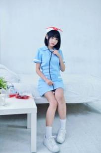 台湾正妹海琳《护士与女仆》角色扮演写真集，清纯唯美制服诱惑，治愈系萌系少女居家私房照